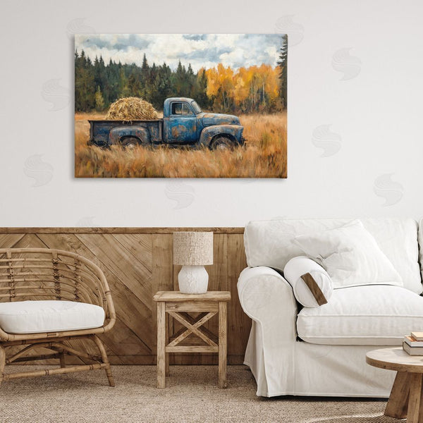 Stupell Industries Petal Prints Design | Hay Ride Country Field Wall Art
