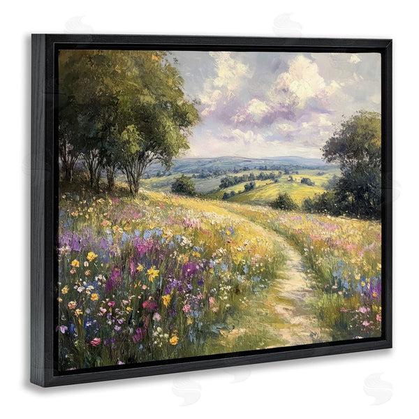 Stupell Industries Petal Prints Design | Peaceful Path Through Meadow