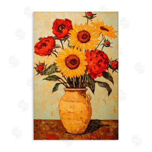 stupell industries Petal Prints Design | Rustic Flower Display Wall Art