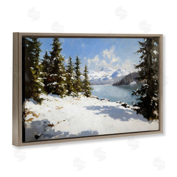 Stupell Industries Petal Prints Design | Way Up North Landscape Wall Art