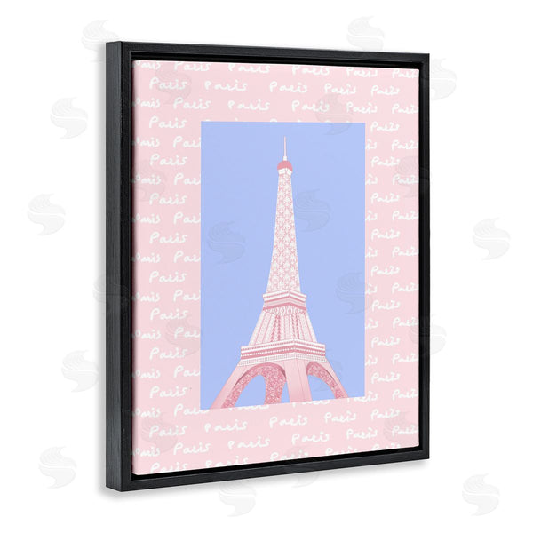 Stupell Industries Pooja Dave | Paris Pastel Eiffel Tower