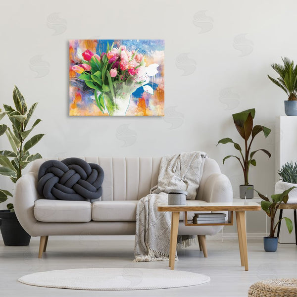Stupell Industries Porter Hastings | Urban Spring Bouquet Wall Art