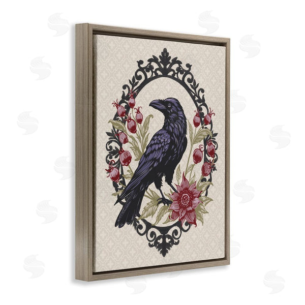 Stupell Industries Radhika Modi | Never More Ornate Raven Wall Art