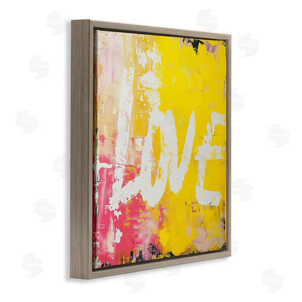 Stupell Industries RB | Urban Love Paint Style Wall Art