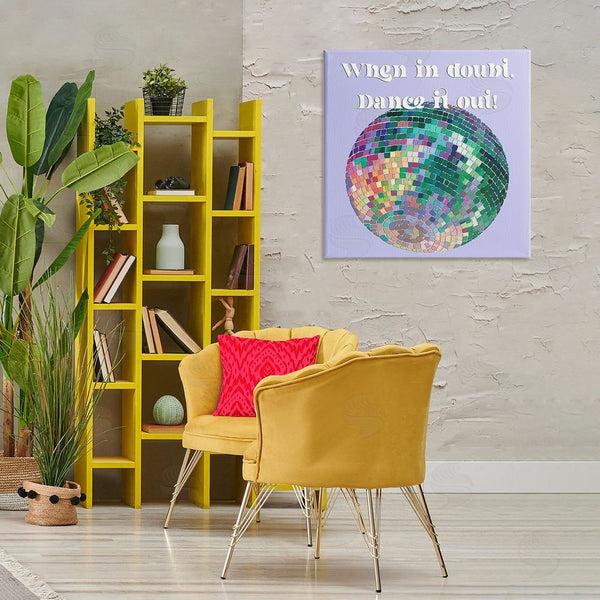 Stupell Industries Regina Moore | Dance It Out Phrase Wall Art