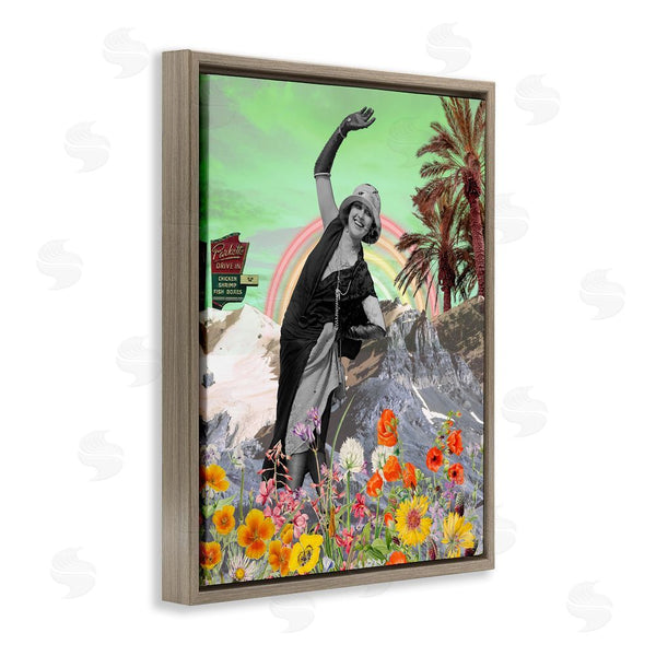 Stupell Industries Regina Moore | Vintage Floral Collage Wall Art