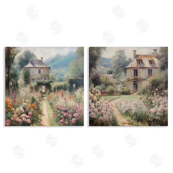 stupell industries Riley B | Quaint French Country Garden Wall Art