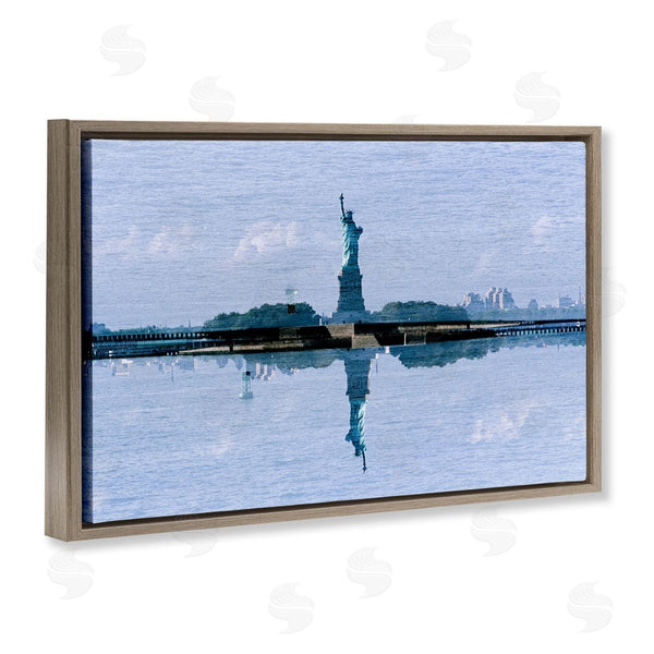 Stupell Industries Robin Vandenabeele | Symmetrical Liberty Reflection