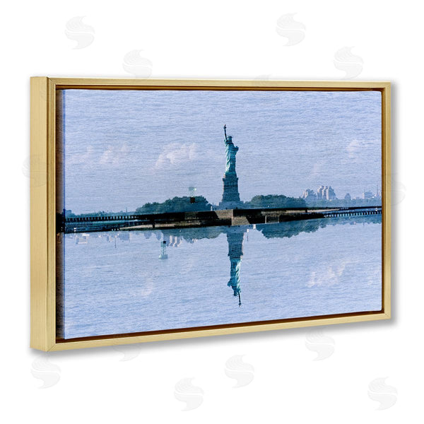 Stupell Industries Robin Vandenabeele | Symmetrical Liberty Reflection