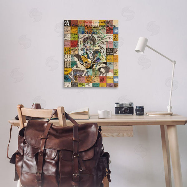 Stupell Industries Sabin | Bob Dylan Collage Wall Art