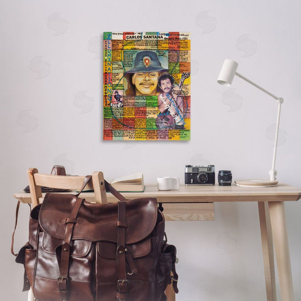 Stupell Industries Sabin | Carlos Santana Collage Wall Art