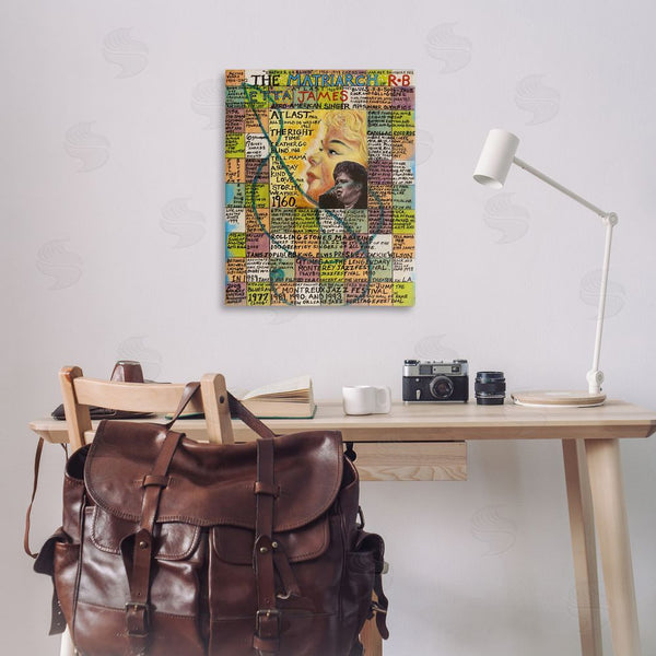 Stupell Industries Sabin | Etta James Collage Wall Art