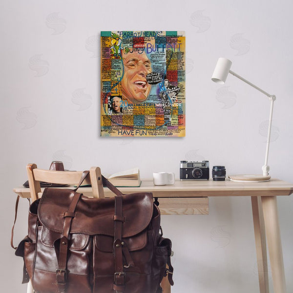Stupell Industries Sabin | Jimmy Buffet Collage Wall Art