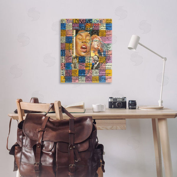 Stupell Industries Sabin | Sarah Lois Vaughan Collage Wall Art