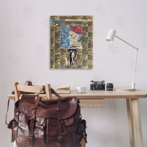 Stupell Industries Sabin | Willie Nelson Collage Wall Art
