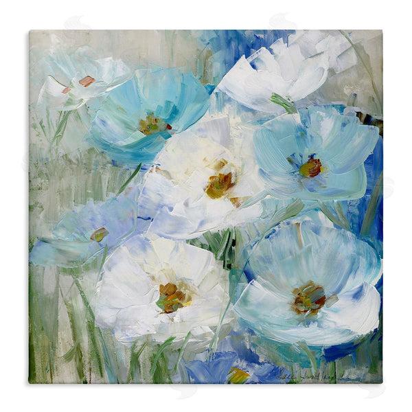 stupell industries Sally Swatland | Blue Spring Poppies Wall Art