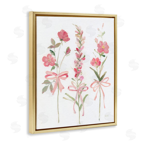 Stupell Industries Sally Swatland | Pastel Pink Floral Sprigs