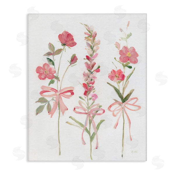 stupell industries Sally Swatland | Pastel Pink Floral Sprigs