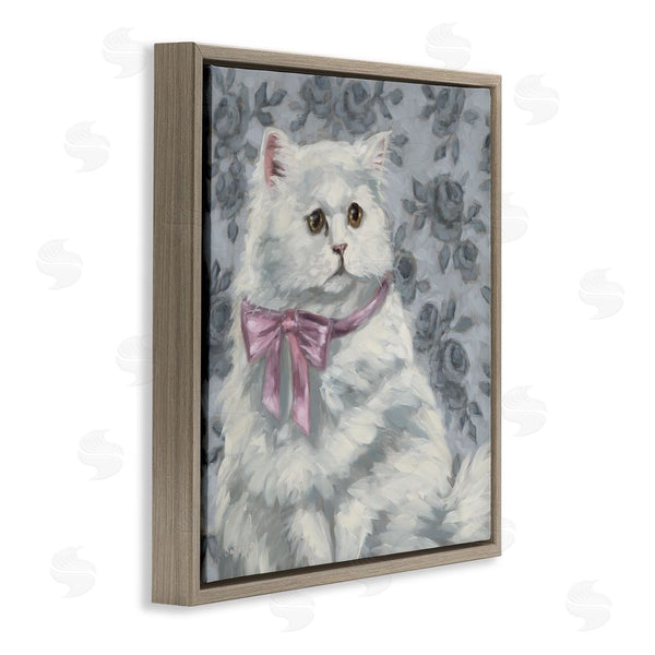 Stupell Industries Sara G. Designs | Coquette Kitty Portrait Wall Art
