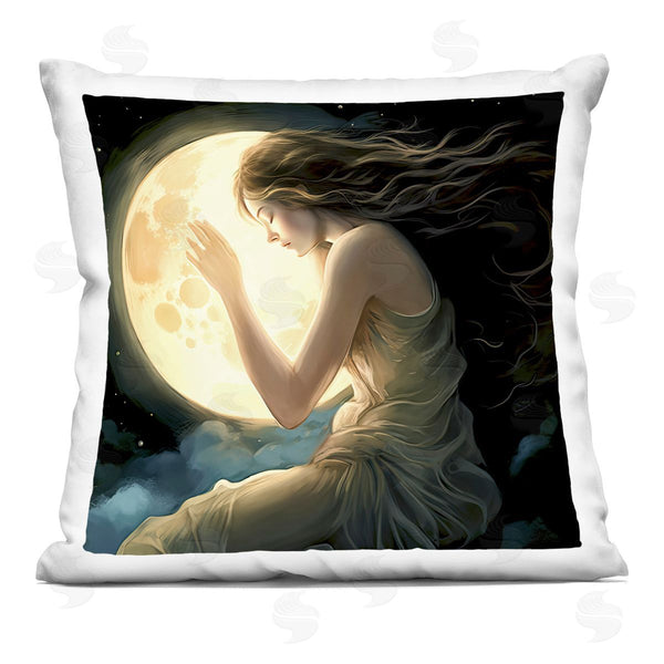 stupell industries Sasha | Ethereal Moon Love Printed Throw Pillow