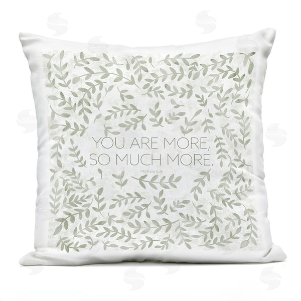 Stupell Industries SD Graphics Studio | So Much More Proverb Throw Pillow