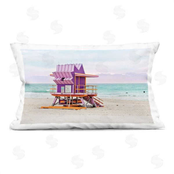 stupell industries Seven Trees Design | Purple Lifeguard Building