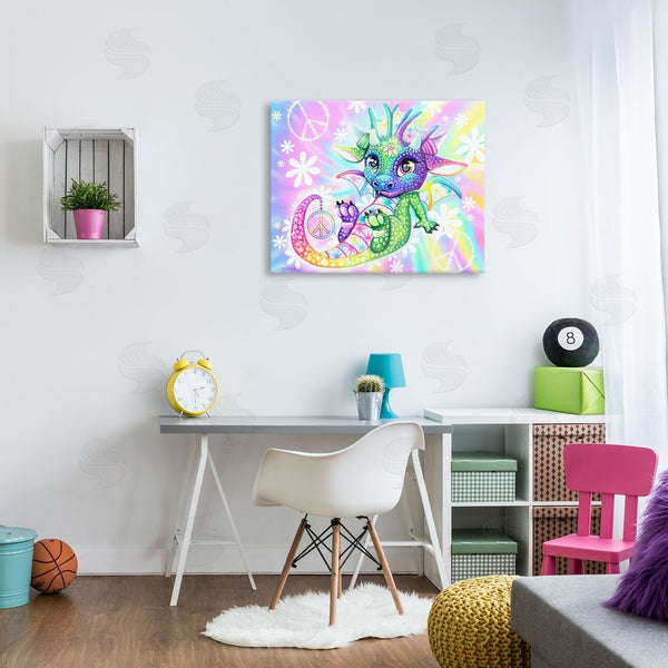 Stupell Industries Sheena Pike | Groovy Dragon Pattern Wall Art
