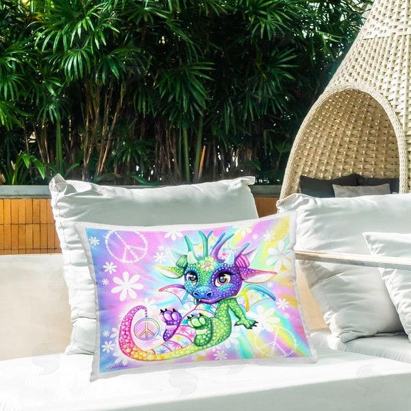 Stupell Industries Sheena Pike | Groovy Symbol Dragon