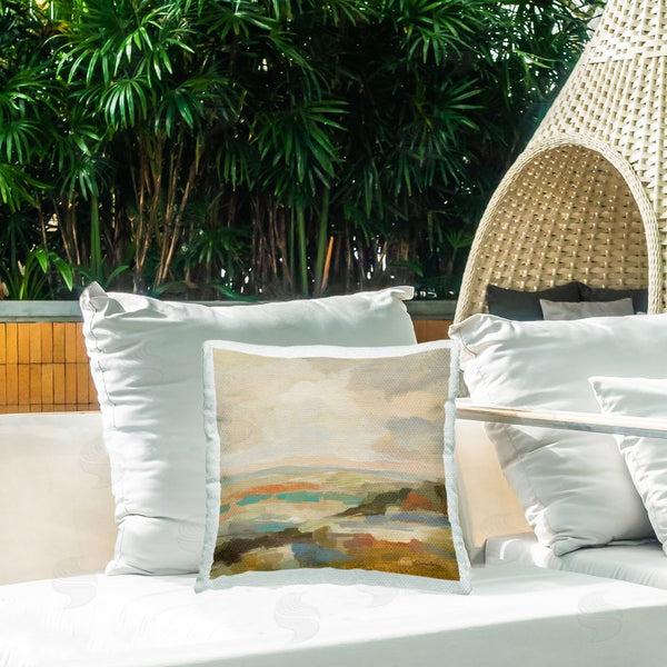 Stupell Industries Silvia Vassileva | Muted Harmony Palette Throw Pillow