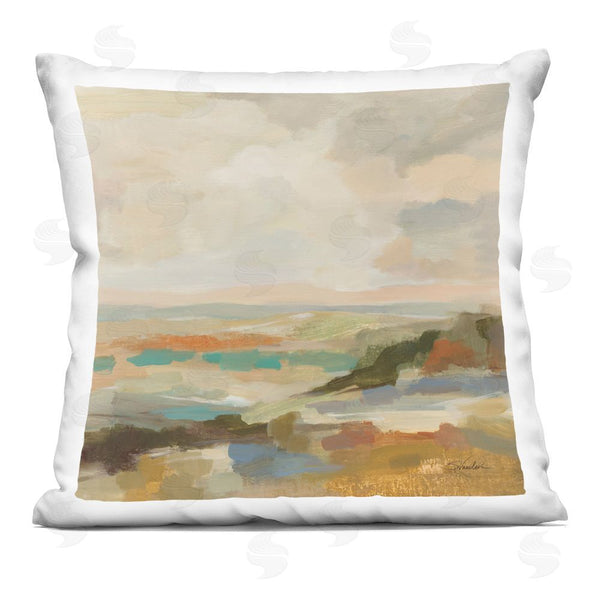 stupell industries Silvia Vassileva | Muted Harmony Palette Throw Pillow