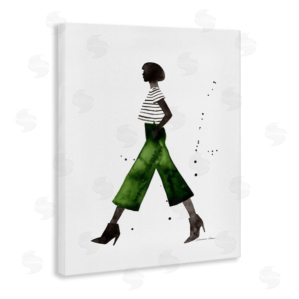Stupell Industries Simone Elum | Casual Fashion Girl Wall Art