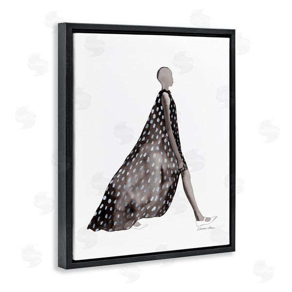 Stupell Industries Simone Elum | Fashion Silhouette Girl Wall Art