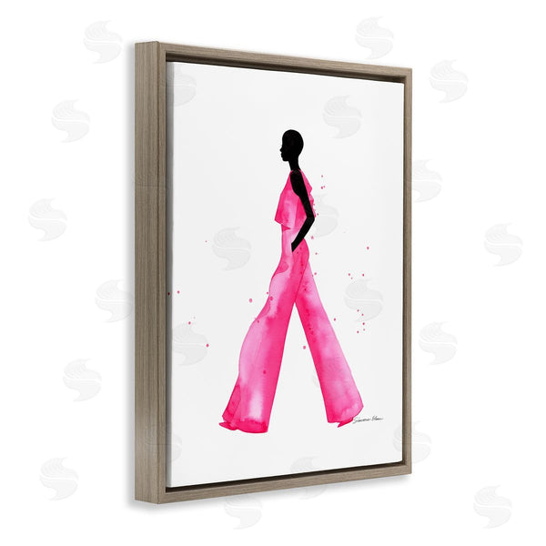 Stupell Industries Simone Elum | Modern Trendy Girl Wall Art