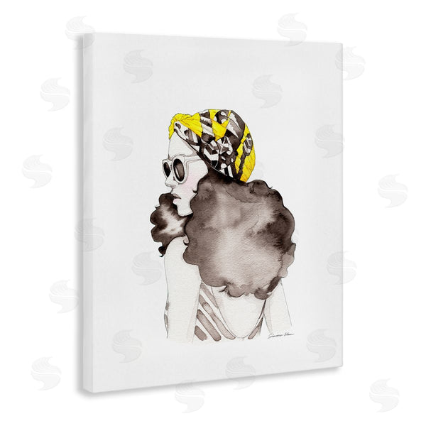 Stupell Industries Simone Elum | Vintage Style Woman Wall Art