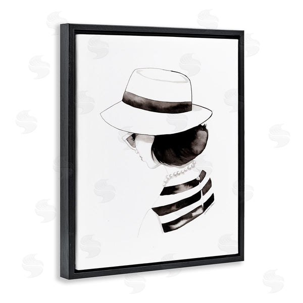 Stupell Industries Simone Elum | Woman In Sun Hat Wall Art