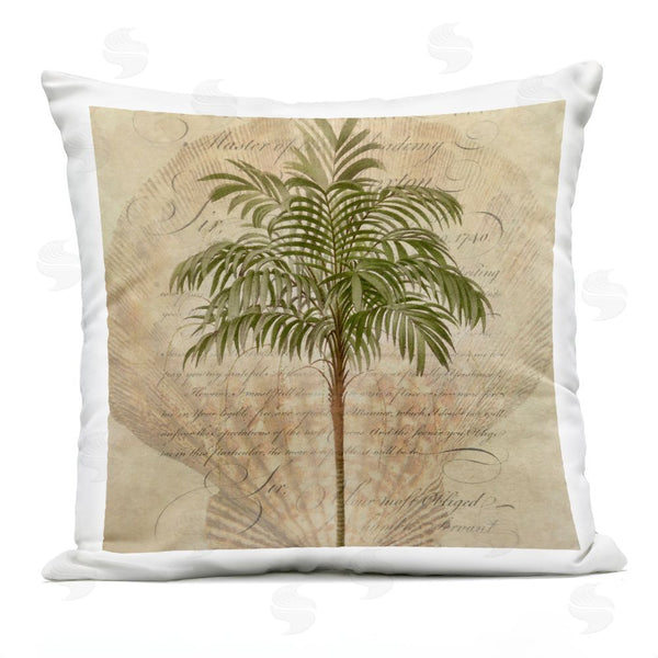 Stupell Industries Steve Hunziker | Subdued Tropics Palm Throw Pillow