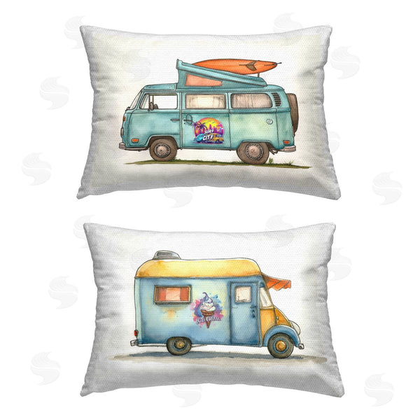 Stupell Industries Steve Hunziker | Summer Themed Trucks