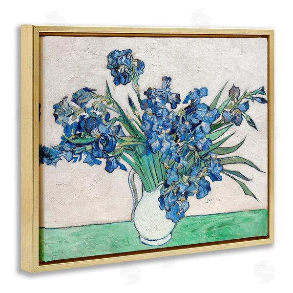 Stupell Industries 1x | Expressionist Iris Vase