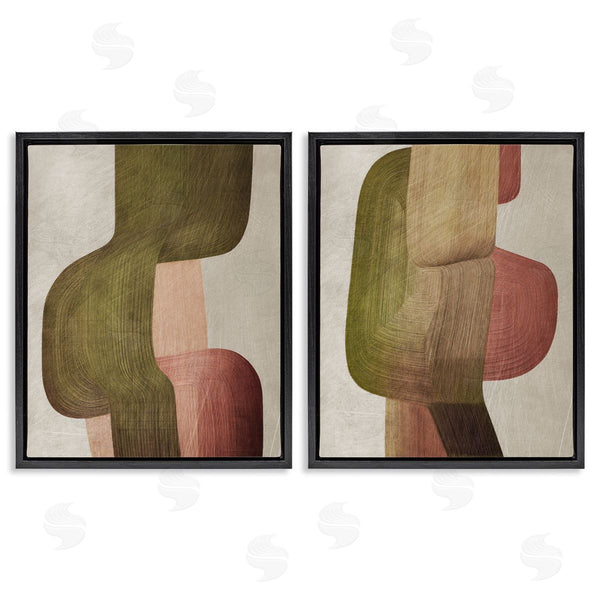 Stupell Industries 1x | Metal Brush Curvatures