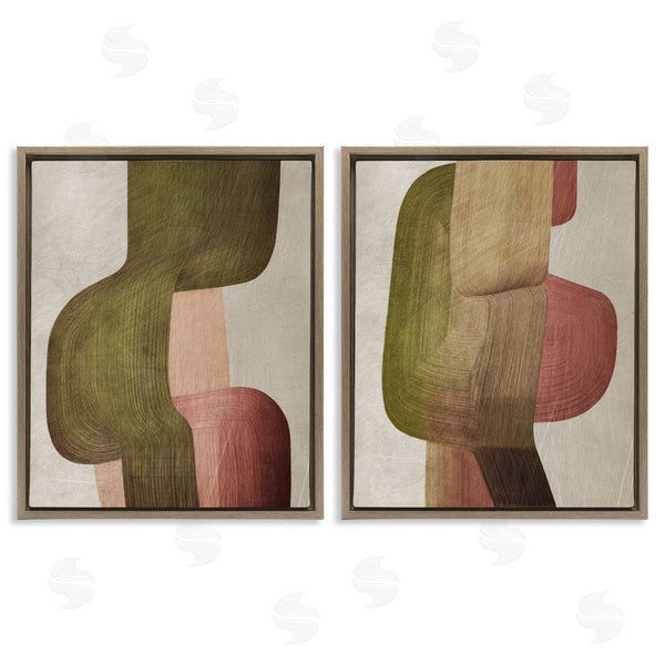 Stupell Industries 1x | Metal Brush Curvatures