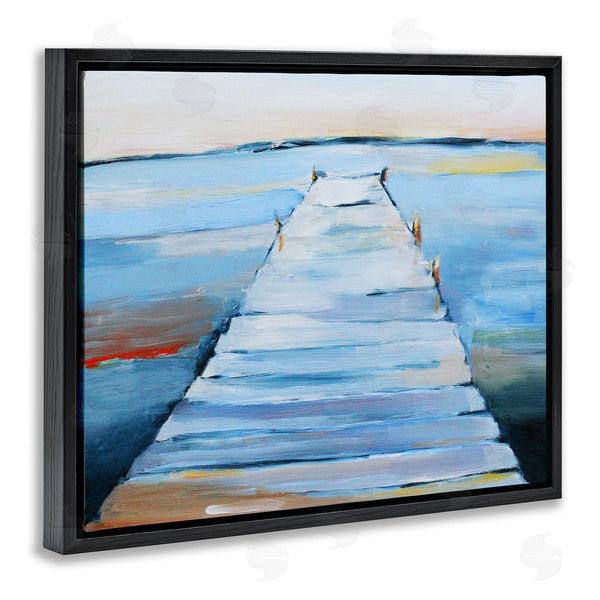 Stupell Industries 1x | Wet Dock Seascape