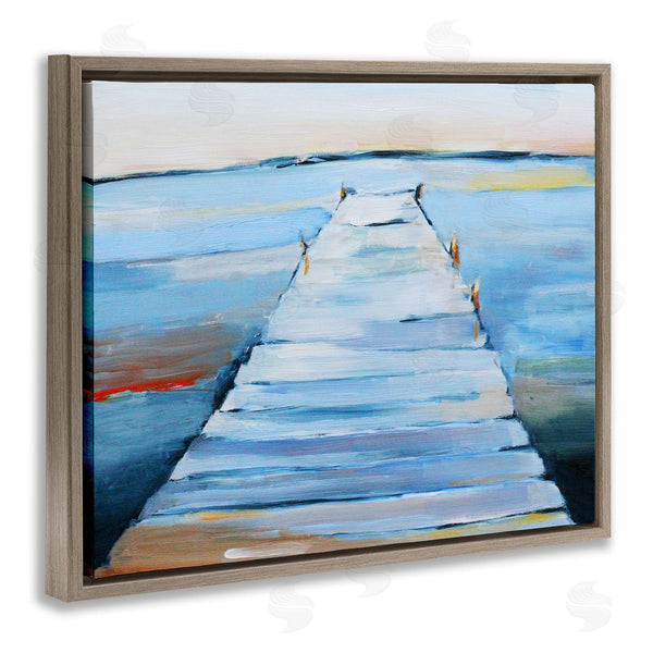 Stupell Industries 1x | Wet Dock Seascape