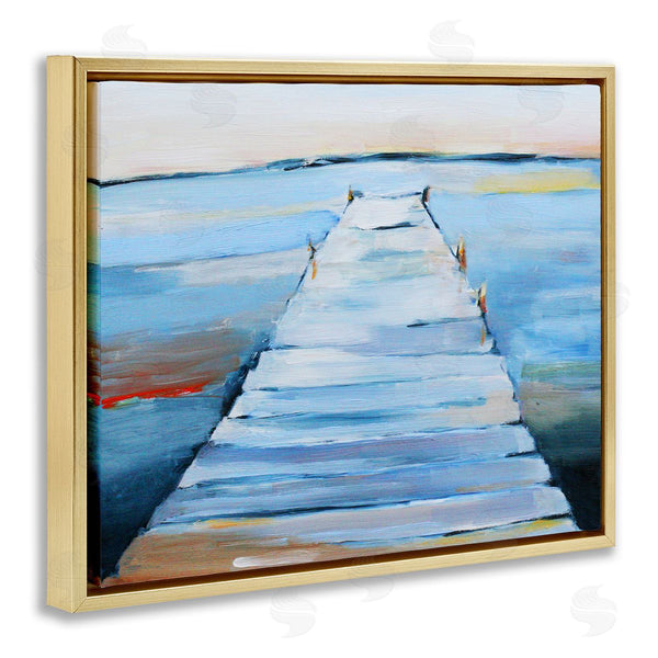 Stupell Industries 1x | Wet Dock Seascape