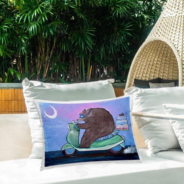 Stupell Industries Andrea Doss | Bear Riding Moped