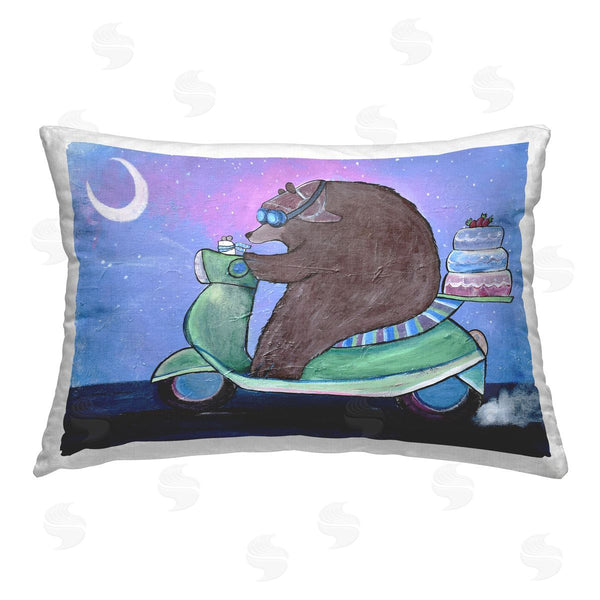 stupell industries Andrea Doss | Bear Riding Moped