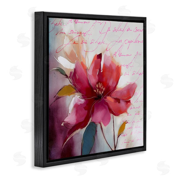 Stupell Industries Andrea Haase | Red Vintage Bloom