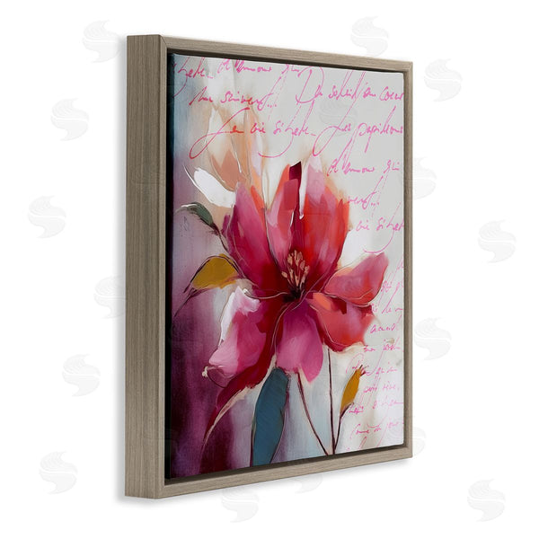 Stupell Industries Andrea Haase | Red Vintage Bloom