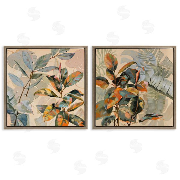 Stupell Industries Dusza | Neutral Tropical Organics