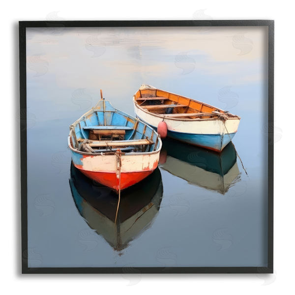 Stupell Industries Irena Orlov | Two Canoes In Lake