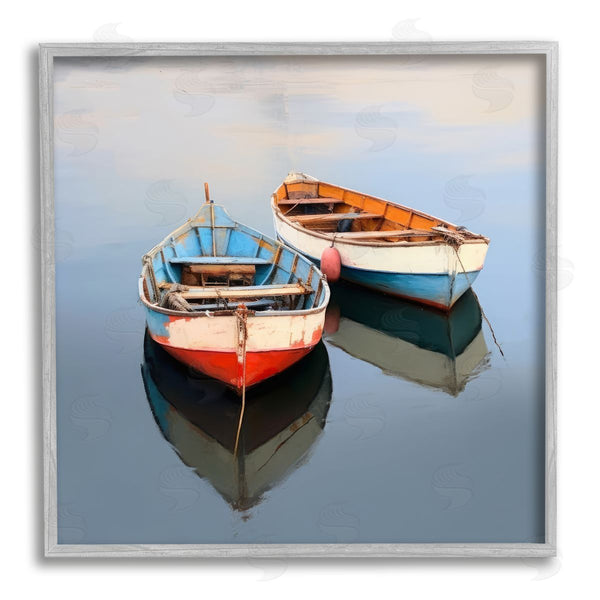 Stupell Industries Irena Orlov | Two Canoes In Lake